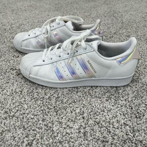 Womens adidas superstar sneakers - 7.5